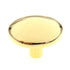 Belwith Sunnyside Polished Brass 1 1/4" Round Cabinet Knob 