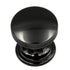 10 Pack Hickory Hardware American Diner 1" Black Nickel Round Flat-top Cabinet Knob P2140-BLN