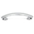 Hickory American Diner P2141-CH Chrome 3 3/4" (96mm)cc Arch Smooth Cabinet Handle Pull