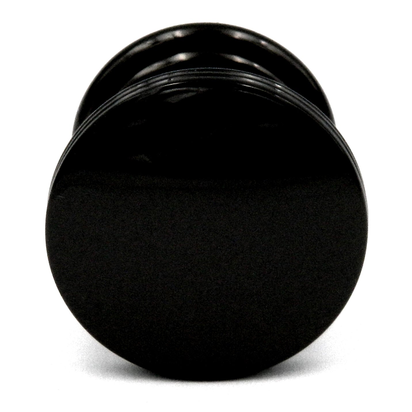 Hickory Hardware American Diner 1 3/8" Black Nickel Round Flat-top Cabinet Knob P2142-BLN