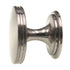 Hickory Hardware American Diner 1 3/8" Cabinet Knob Satin Nickel P2142-SN