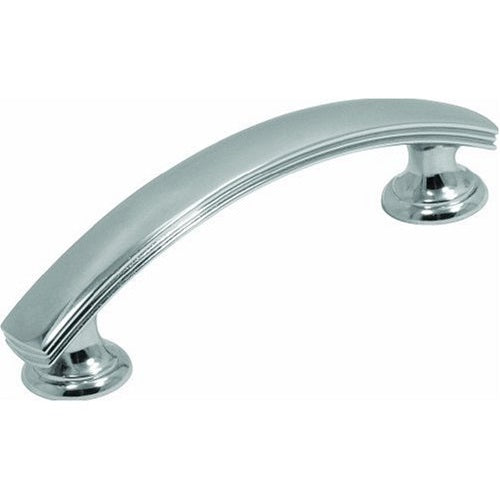 Hickory American Diner P2143-CH Chrome 3"cc Arch Cabinet Handle Pull