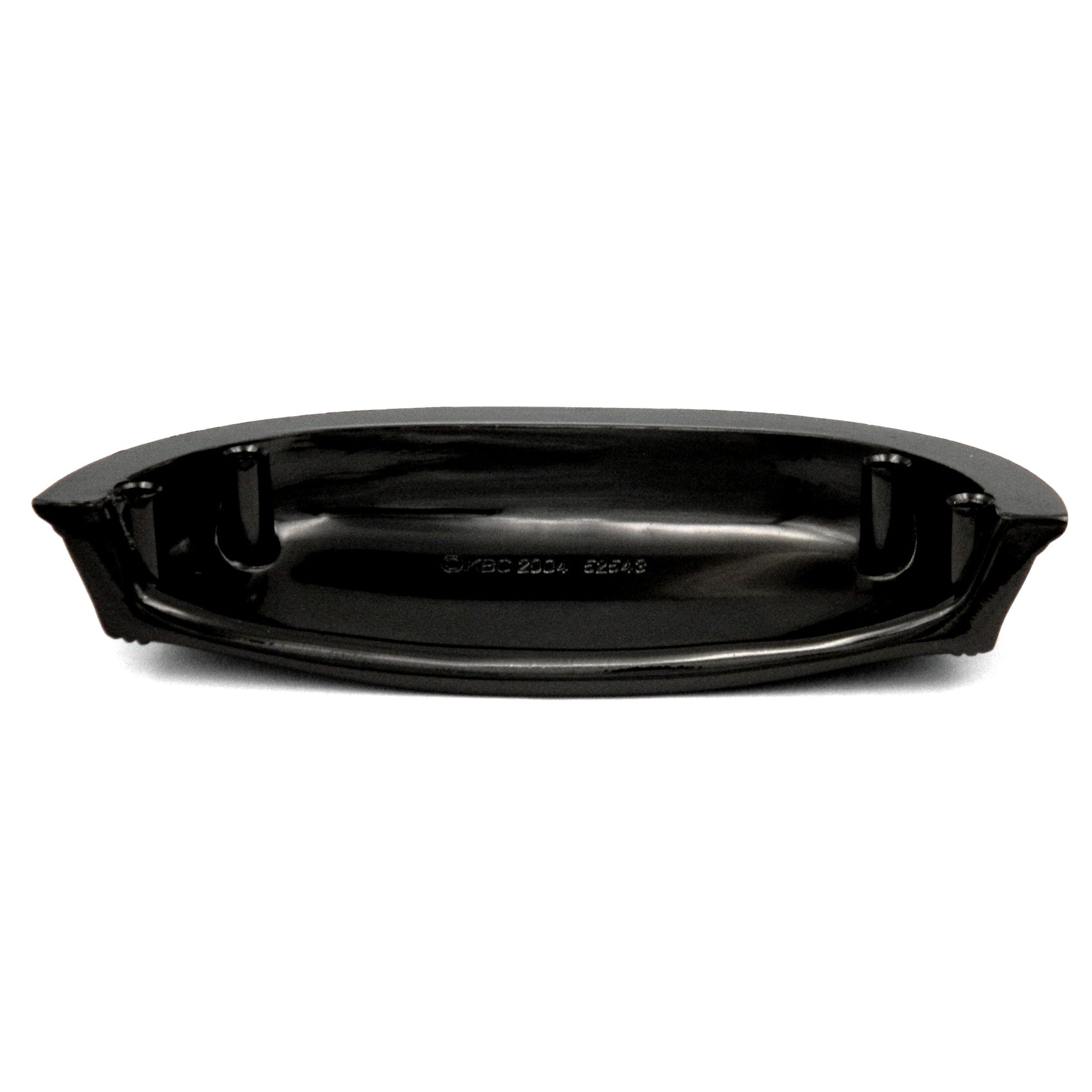 Paquete de 10 tiradores para tazas de gabinete Hickory American Diner P2144-BLN de níquel negro de 3", 3 3/4" (96 mm) cc