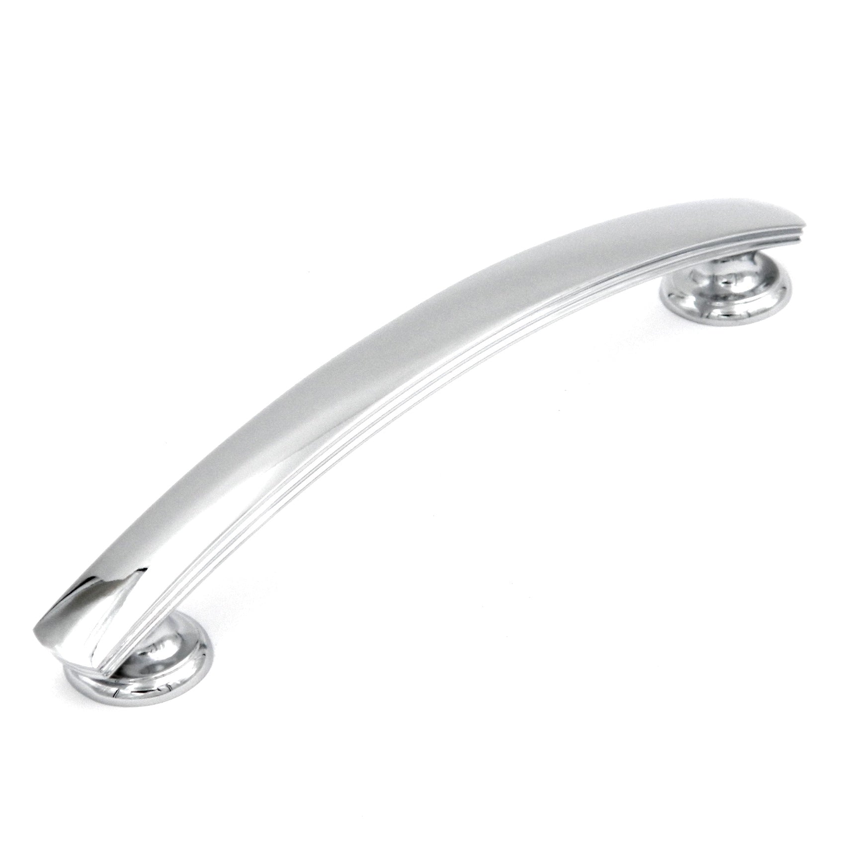 Hickory American Diner P2149-CH Chrome 5" (128mm)cc Arch Sleek Cabinet Handle Pull