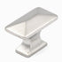 10 Pack Hickory Hardware Bungalow Pearl Nickel 1 1/4" Prism Cabinet Knob Pulls P2150-PN