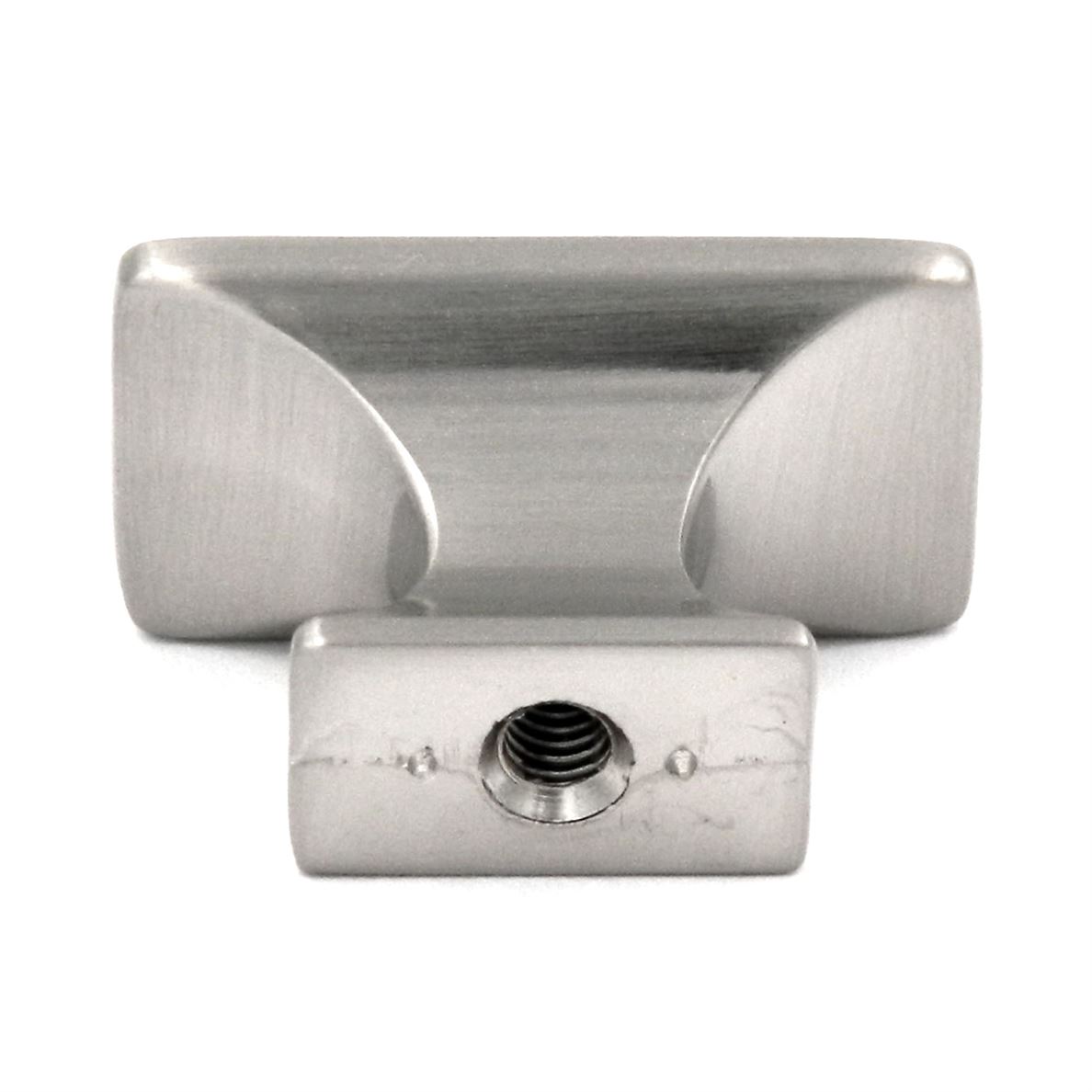 Hickory Hardware Bungalow P2150-SN Satin Nickel 1 1/4" Rectangle Cabinet Knob