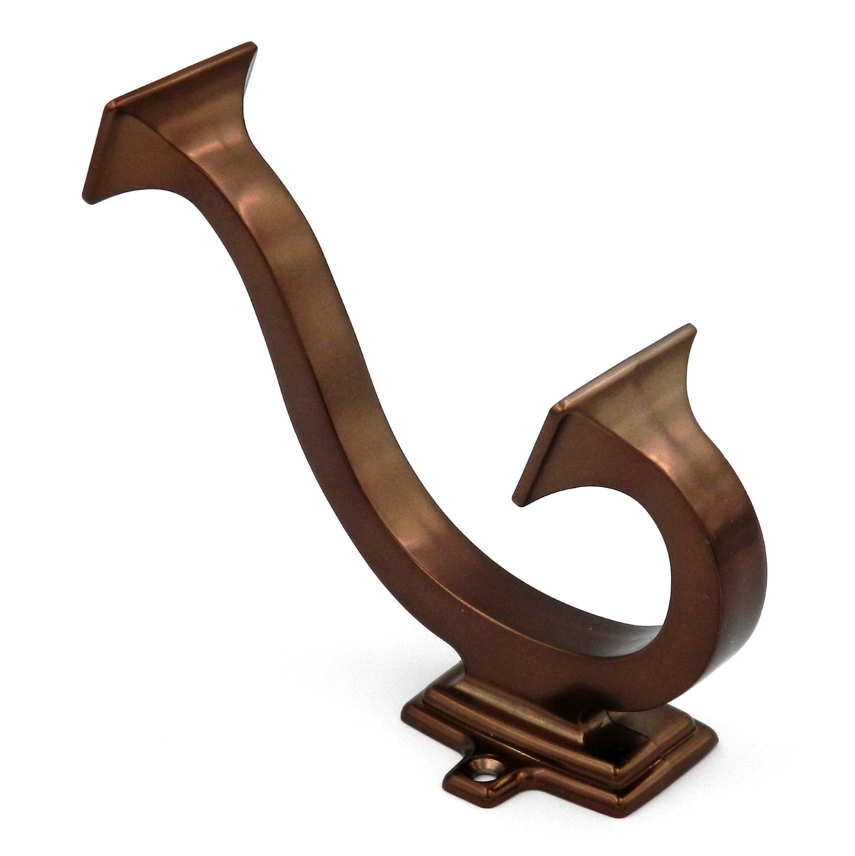 Hickory Hardware Bungalow Bronce 1 1/2 "cc pared doble abrigo, sombrero, bata, toalla gancho P2155-VBZ