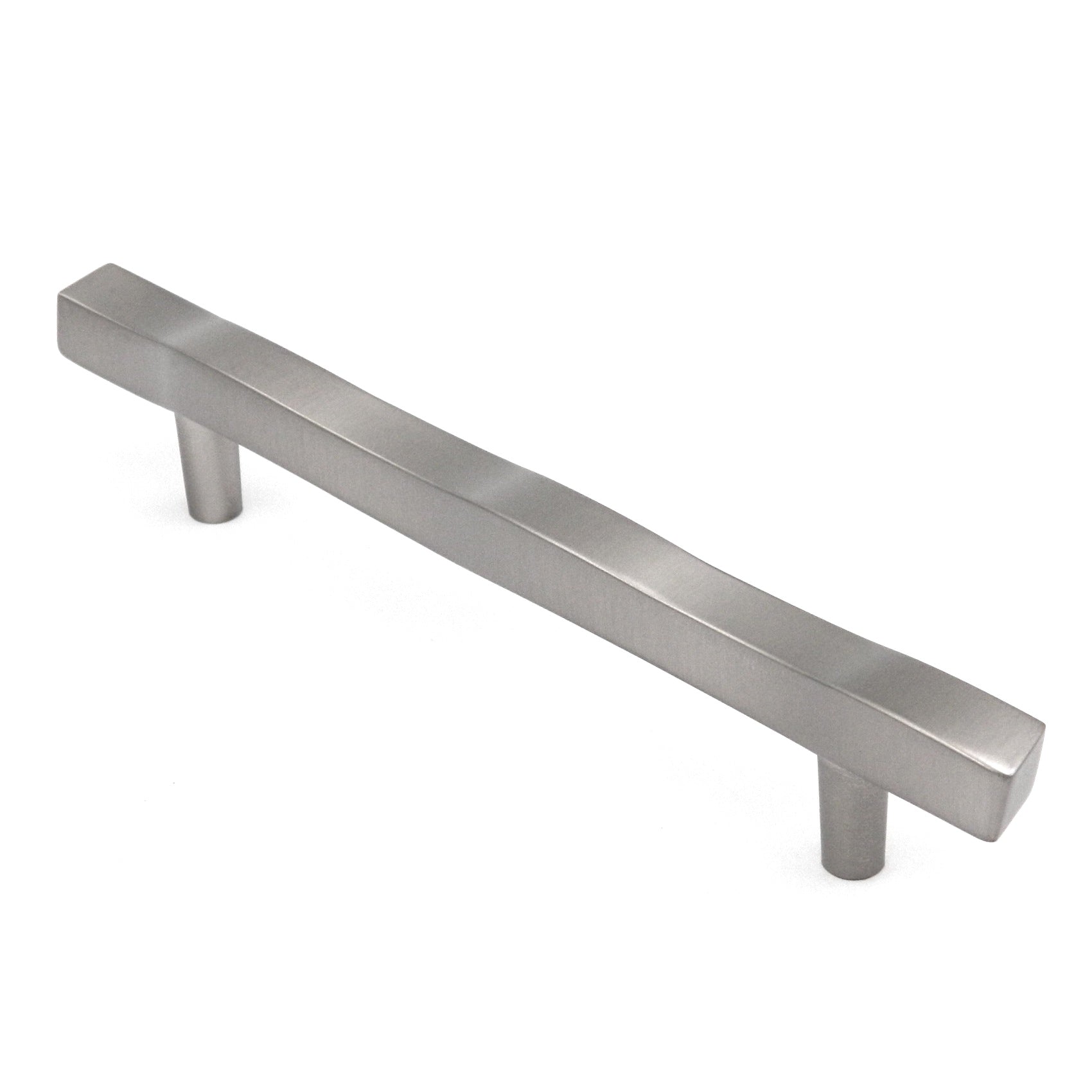 Hickory Euro-Contemporary P2162-SS Stainless Steel 5" (128mm)cc Wavy Cabinet Handle Pull