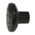 Hickory Hardware Gladstone 1 1/2" Hammered Cabinet Knob Black Iron P2182-BI