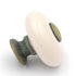 Hickory Hardware Tranquility Light Almond & Blonde Antique Round 1 1/4" Porcelain Knob P222-BOALAD