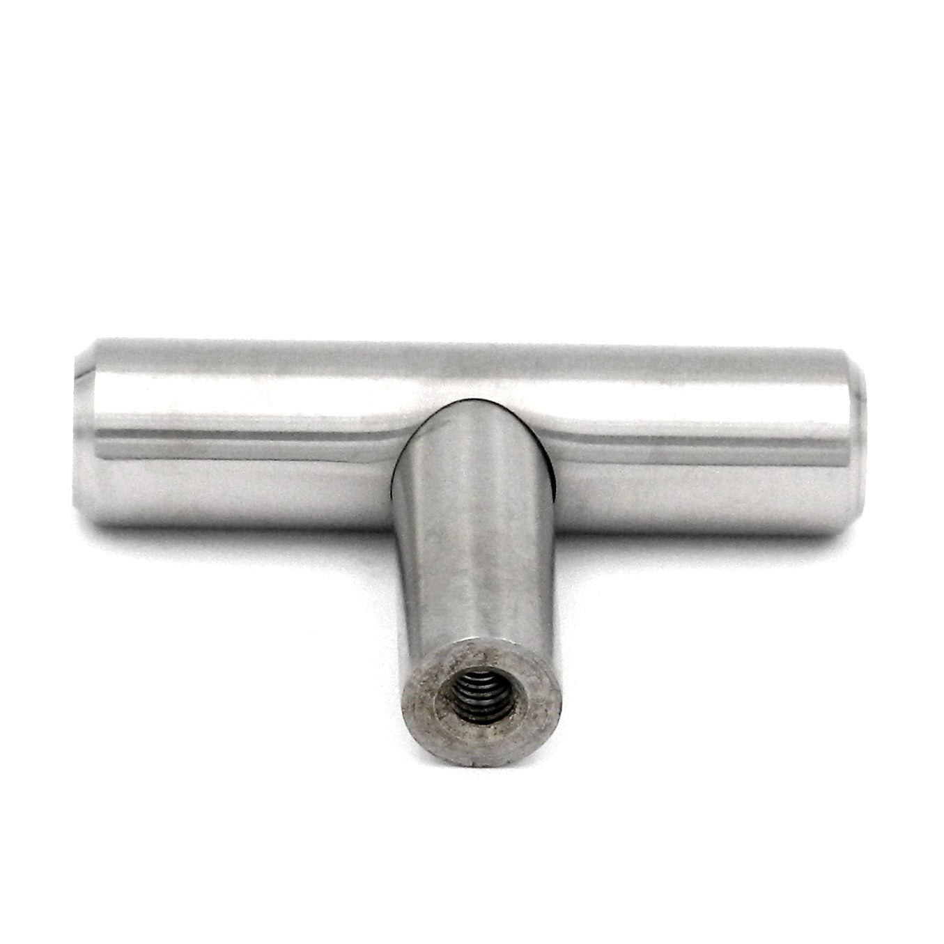 P2235-SS Stainless Steel 2" T-Bar Cabinet Knob Pulls Hickory Contemporary