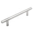 Hickory Hardware Contemporary Stainless Steel P2236-SS 5" (128mm)cc Solid Brass Bar Pull