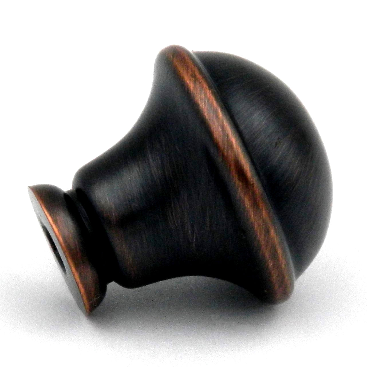 Hickory Hardware Savoy 1 1/4" Oil Rubbed Bronze Round Smooth Dome Cabinet Knob P2243-OBH