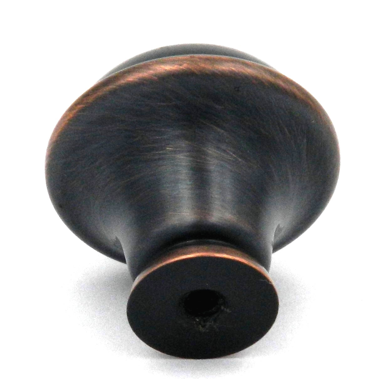 20 Pack Hickory Hardware Savoy 1 1/4" Oil Rubbed Bronze Round Smooth Dome Cabinet Knob P2243-OBH