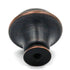 Hickory Hardware Savoy 1 1/4" Oil Rubbed Bronze Round Smooth Dome Cabinet Knob P2243-OBH