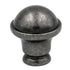 10 Pack Hickory Hardware Savoy 1" Black Nickel Round Smooth Dome Cabinet Knob P2246-BNV