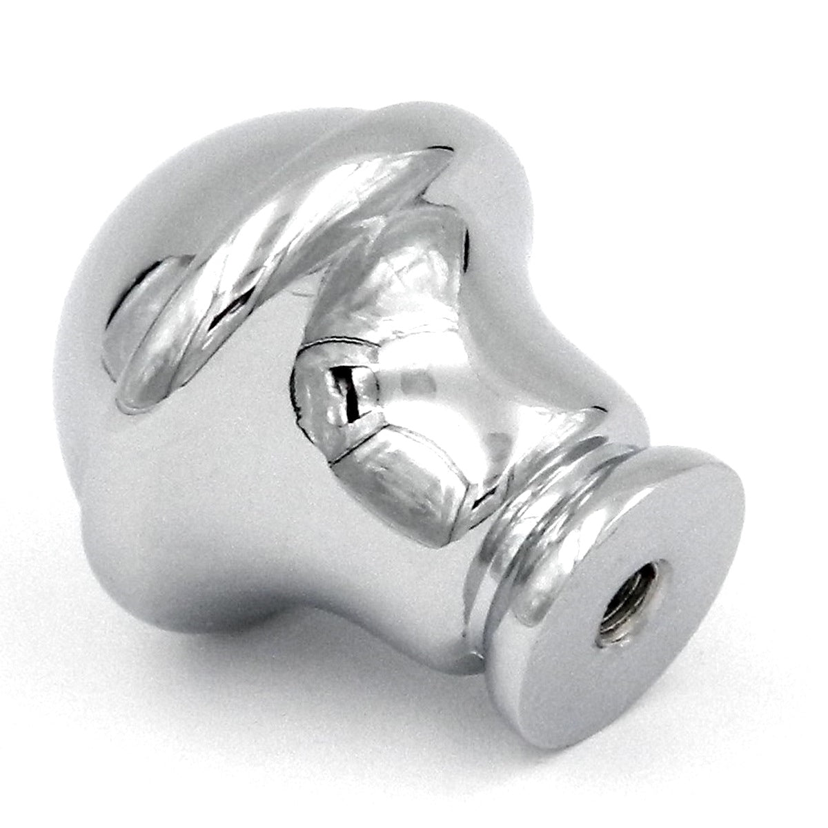 Hickory Hardware Savoy 1" Chrome Round Smooth Dome Cabinet Knob P2246-CH