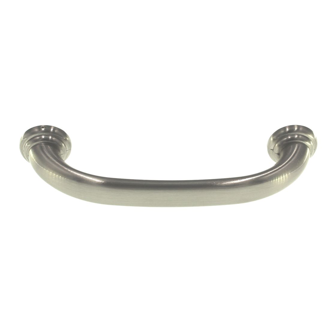 Belwith Zephyr Satin Nickel 3 3/4" (96mm) Ctr. Cabinet Arch Pull Handle P2281-SN