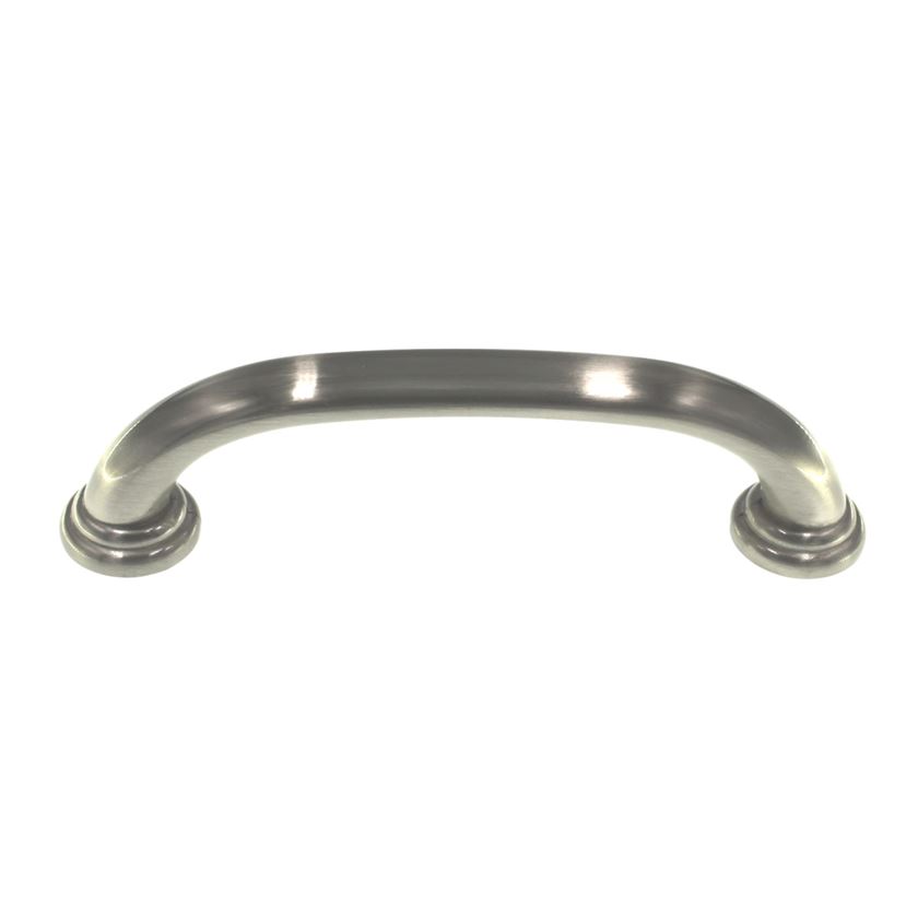 Belwith Zephyr Satin Nickel 3 3/4" (96mm) Ctr. Cabinet Arch Pull Handle P2281-SN