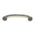 Belwith Zephyr Satin Nickel 3 3/4" (96mm) Ctr. Cabinet Arch Pull Handle P2281-SN