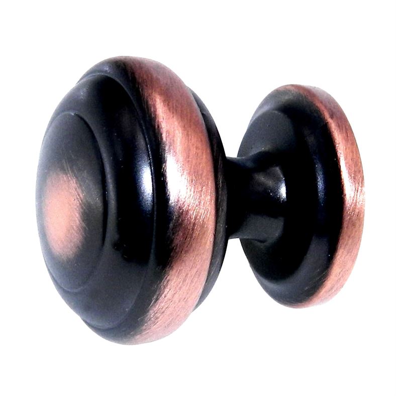 Hickory Hardware Zephyr Oil-Rubbed Bronze 1 1/4" Round Cabinet Knob P2283-OBH