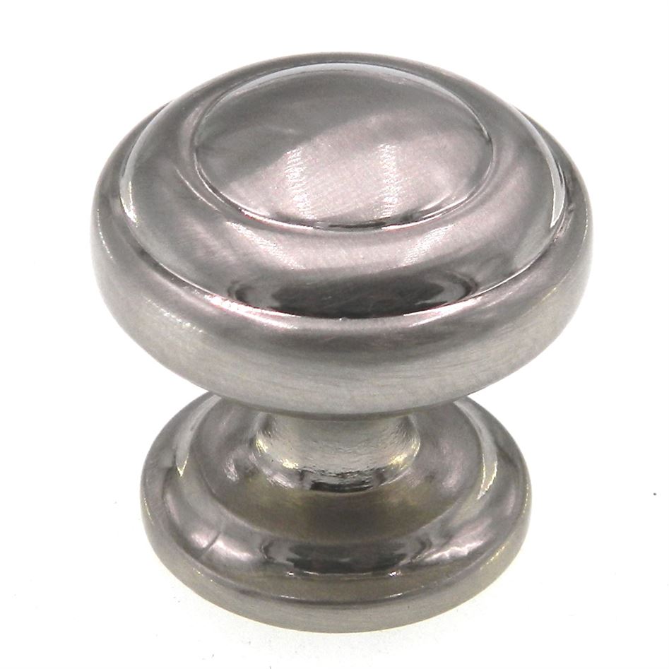 Hickory Hardware Zephyr Satin Nickel 1 1/4" Round Cabinet Knob P2283-SN