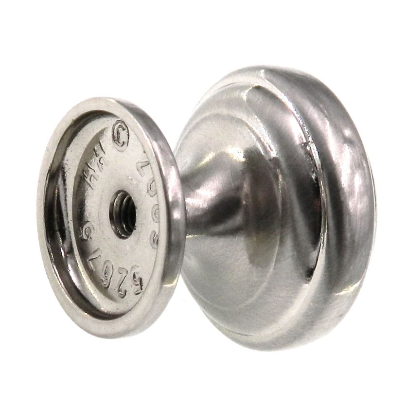 Hickory Hardware Zephyr Satin Nickel 1 1/4" Round Cabinet Knob P2283-SN