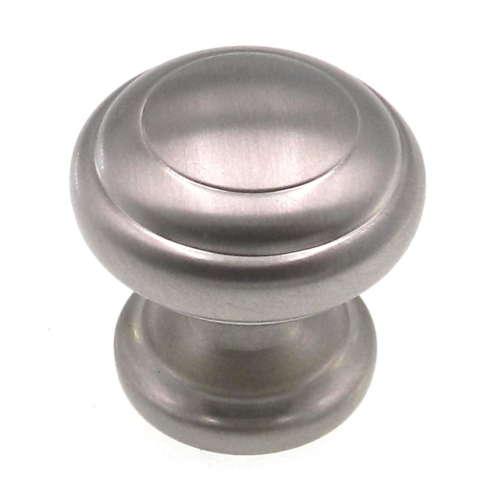 Belwith Zephyr Stainless Steel 1 1/4" Ringed Dome Cabinet Knob P2283-SS