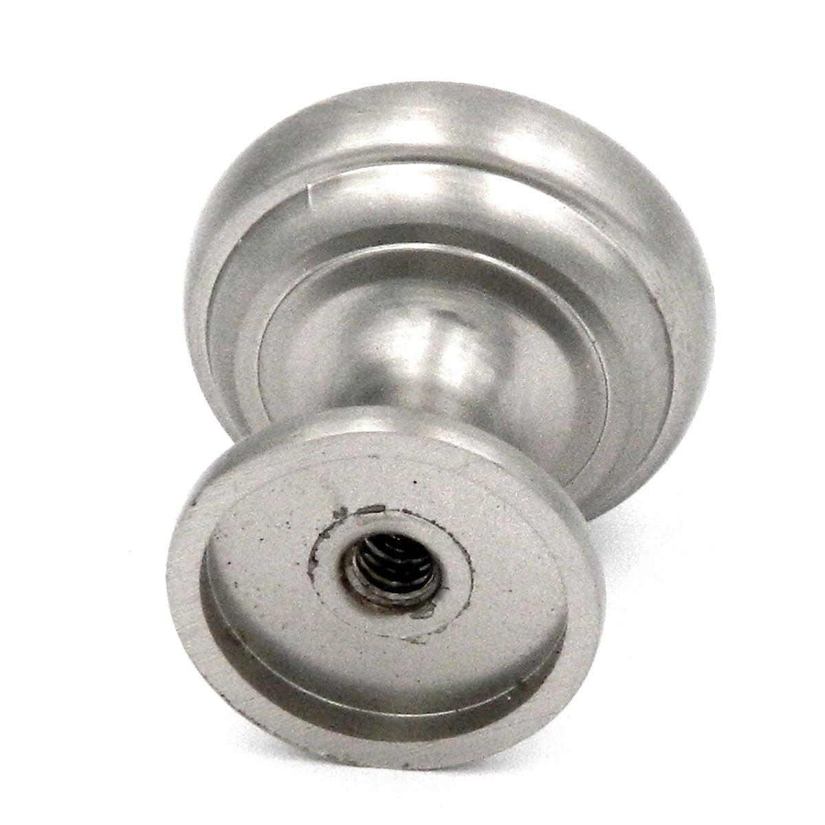 Hickory Hardware Zephyr 1" Satin Nickel Round Ringed Dome Cabinet Knob P2286-SN