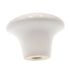 Hickory Hardware English Cozy blanco con círculo dorado 1 1/2" perilla para gabinete P23-GC