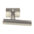 Hickory Hardware Cylinder 1 Prong Single Coat Hook Satin Nickel P25021-SN