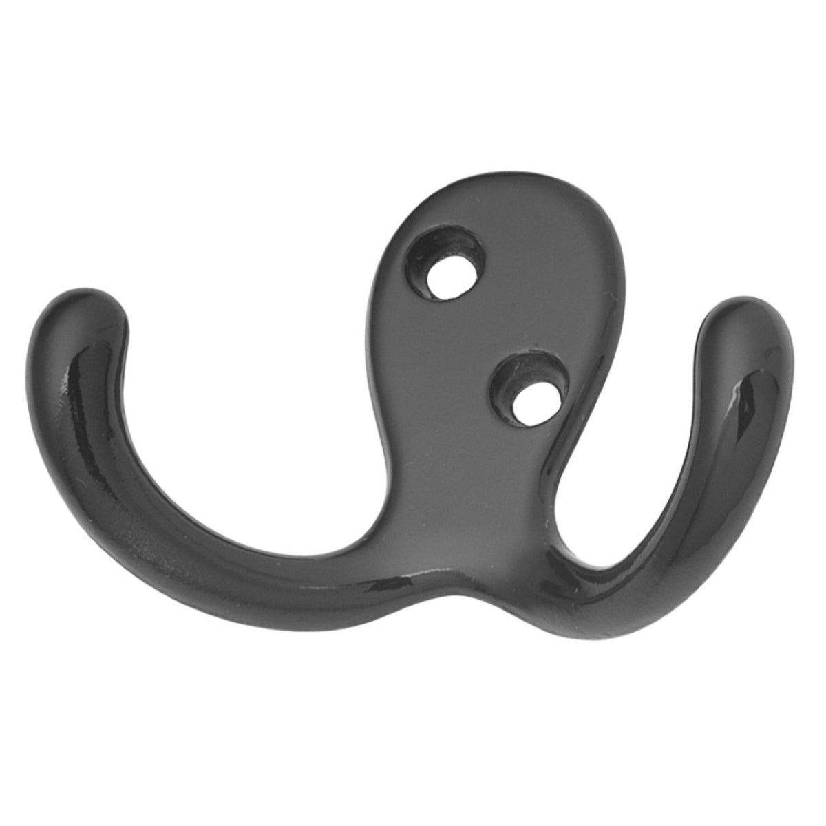 Hickory Hardware P27115-BL Utility Hook, 0.375-Inch, Black