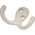 P27115-LAD Almond Double Clothes Hook Belwith Hickory's Bravura Collection