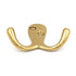 Hickory Hardware Elegance Hooks P27305 Solid Brass Coat and Hat Wall Hook