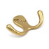 Hickory Hardware Elegance Hooks P27305 Solid Brass Coat and Hat Wall Hook