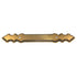 Belwith Hickory Hardware Lancaster Brass Manor House 3"cc Cabinet Pull Backplate P275-LP