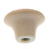 Hickory Hardware English Cosy Light Almond Redondo 1 1/4" Perilla de gabinete de porcelana P28-LAD