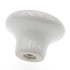 Hickory Hardware ENGLISH COZY White Round 1 1/4" Porcelain Cabinet Knob P28-W