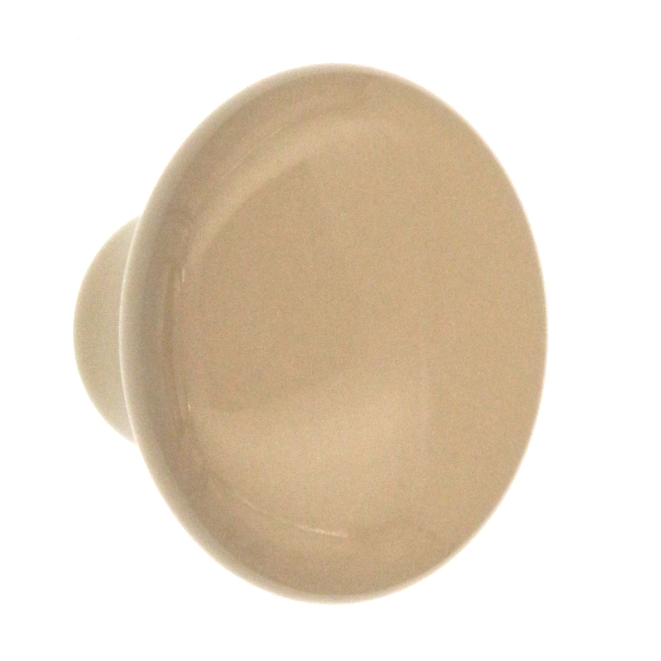 Hickory Hardware Tranquility Almond Round 1 1/2" Porcelain Cabinet Knob P29-AD