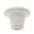 Hickory Hardware English Cozy 1 1/2" blanco con flor azul perilla redonda para gabinete P29-BF