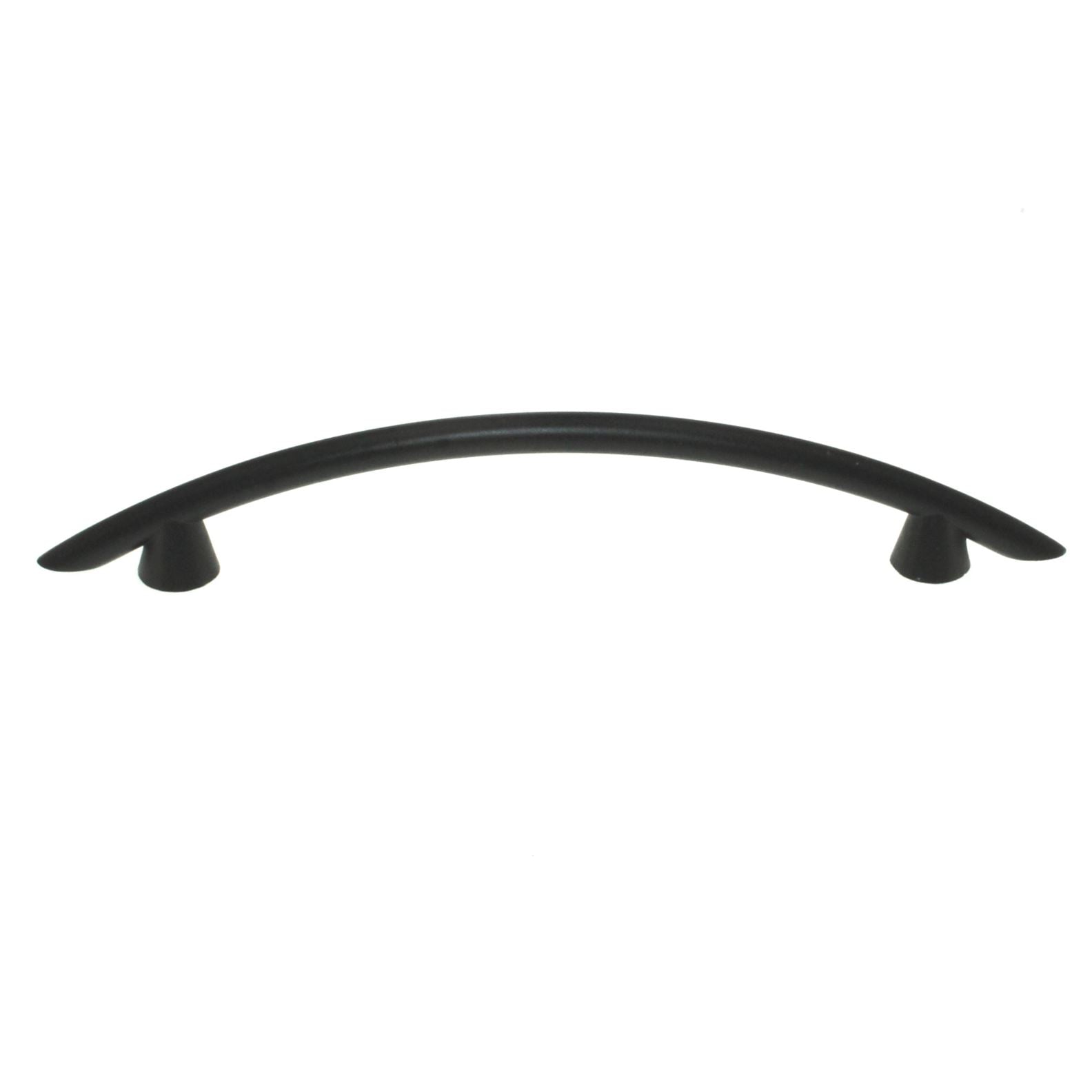 Belwith Metropolis Matte Black 3 3/4" (96mm) Ctr. Cabinet Arch Pull P2922-MB