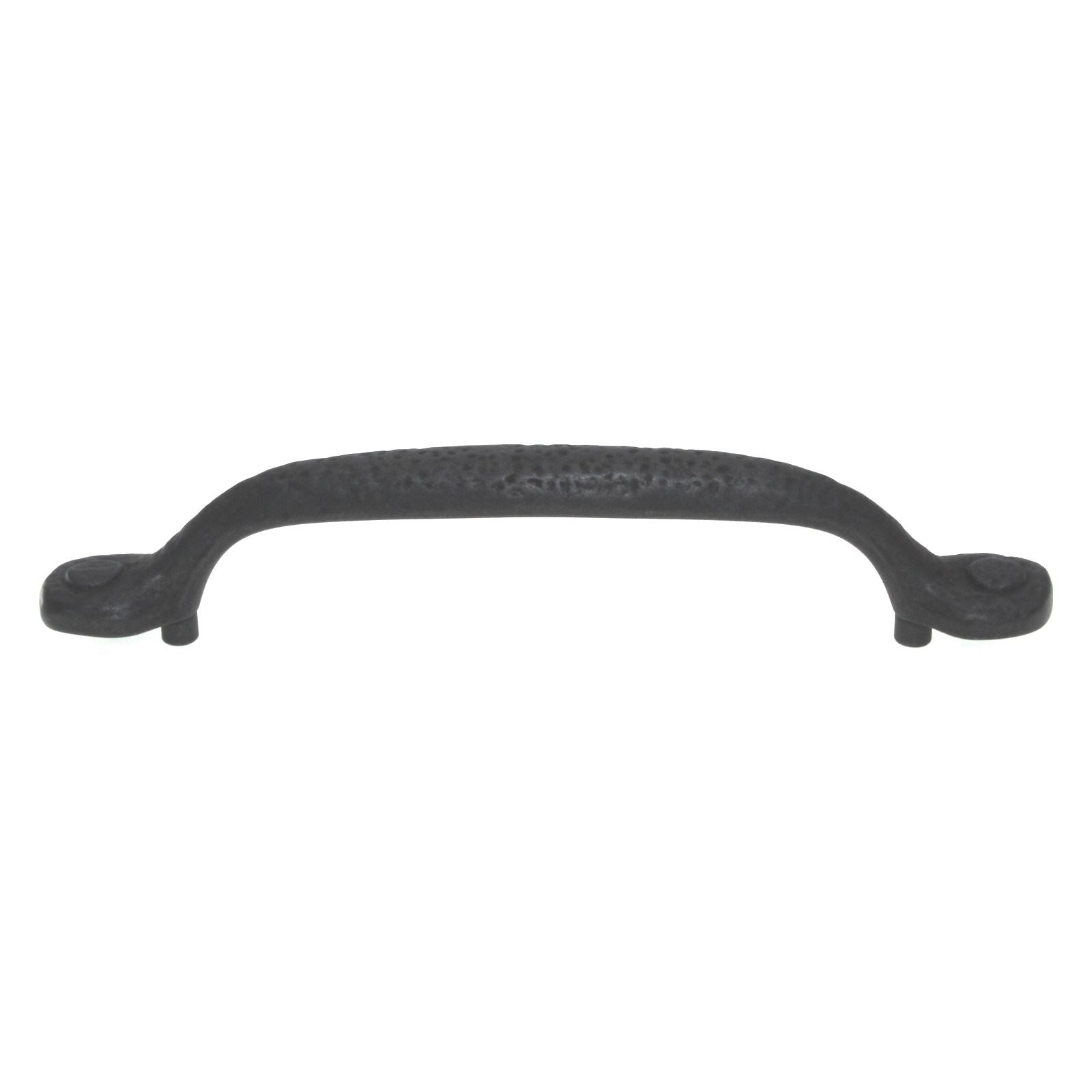 Hickory Hardware Refined Rustic 5" (128mm) Ctr Cabinet Pull Black Iron P2998-BI