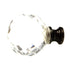 Hickory Hardware 1 3/16" Crystal Palace Faceted Ball Cabinet Knob P30-CA3