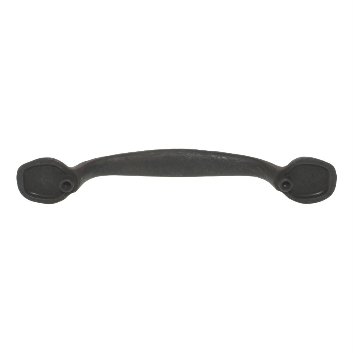 Belwith Refined Rustic Rustic Iron 3 3/4" (96mm) Ctr. Cabinet Arch Pull P3000-RI