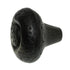 Hickory Hardware Refined Rustic Black Iron 1 1/2" Hammered Cabinet Knob P3003-BI