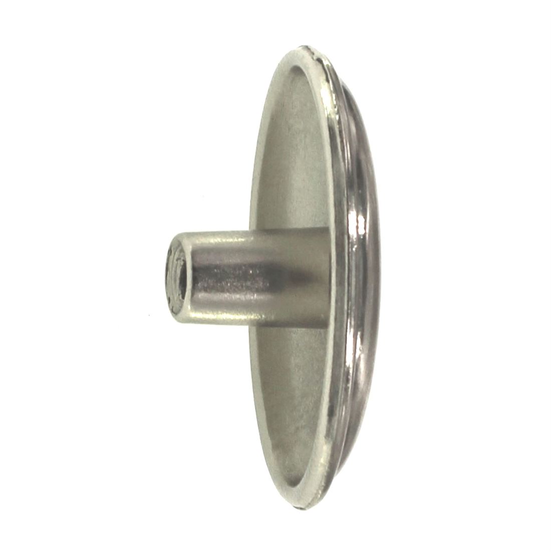 Liberty Lindsey Satin Nickel 1 11/16" Oval Ringed Cabinet Knob P30045V-BSN