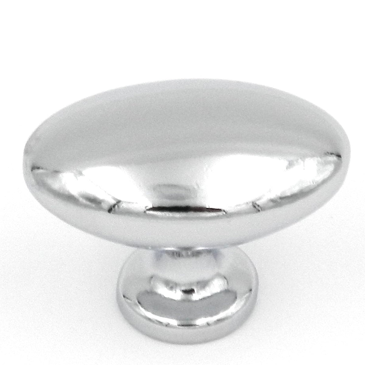 Hickory Hardware Eclectic Polished Chrome Oval 1 1/2" Cabinet Knob P301-26