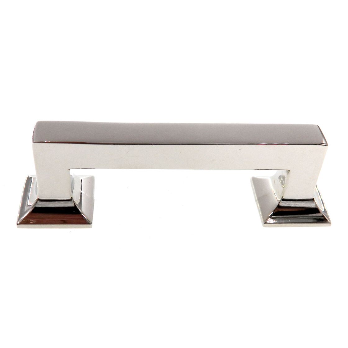 Belwith Studio Polished Nickel 3" Ctr Cabinet Bar Pull Handle P3010-14