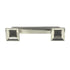 Hickory Hardware Studio Satin Nickel 3" Ctr. Square Cabinet Bar Pull P3010-SN