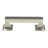 Hickory Hardware Studio Stainless Steel 3" Ctr. Square Cabinet Bar Pull P3010-SS